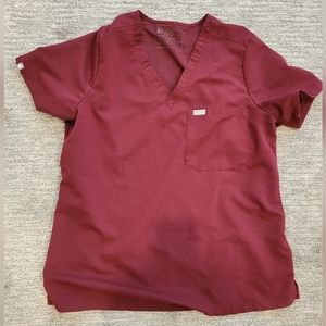 Burgundy Figs Scrub Set
